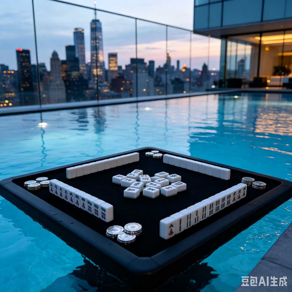 hotel room mahjong set