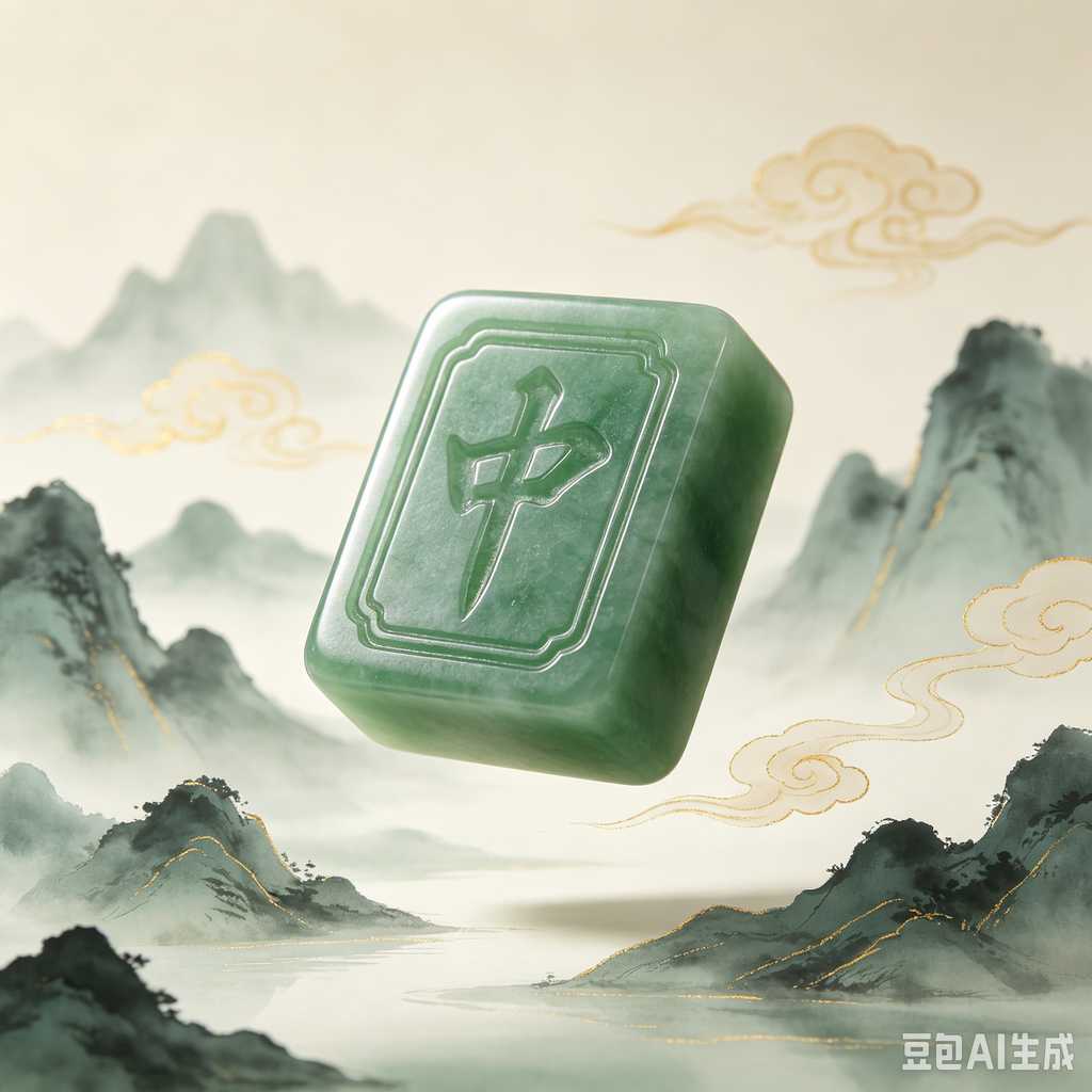 trendy design mahjong tiles